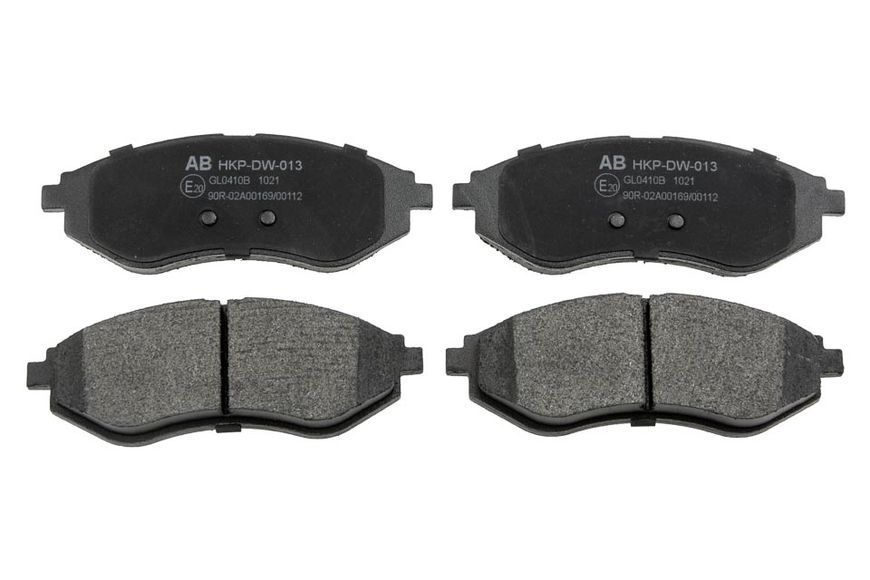 Alpha Brakes колодки тормозные передние Daewoo Kalos, Aveo 1.2I, 1.4I Sohc, 1.4 Dohc 2002- NTY HKP-DW-013 HKP-DW-013 фото