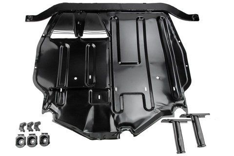 Osћona Pod Silnik Dolna Volkswagen Golf Iv 1997&ndash;, Skoda Octavia I 1998&ndash;, Audi A3 1996&ndash;2006, Seat Leon, Toledo 1998&ndash;2006, Volkswagen Bora 1998&ndash;2013 Komplet Steel NTY EZC-VW-235 EZC-VW-235 фото