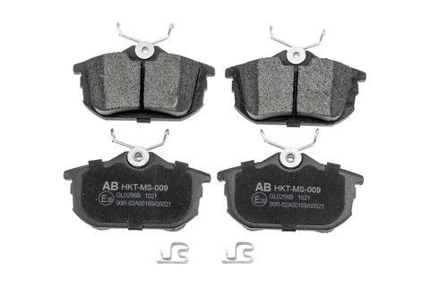 Alpha Brakes колодки гальмові задні Mitsubishi Carisma 1999&ndash;, Space Star 2000&ndash;, Colt 2006&ndash;, Volvo S40 1995&ndash;2003 NTY HKT-MS-009 HKT-MS-009 фото