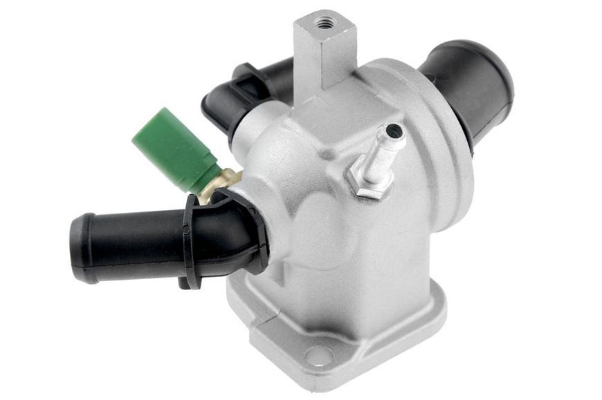 Термостат 1.3 Diesel Opel Astra H 2005-, Corsa D 2006-, Fiat Grande Punto 2005-, Doblo 2010-, Alfa Romeo Mito 2008-, Lancia Ypsilon 2006-, Musa 2004- с датчиком NTY CTM-PL-008 CTM-PL-008 фото